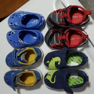 4 pairs Sz 5 toddler shoes